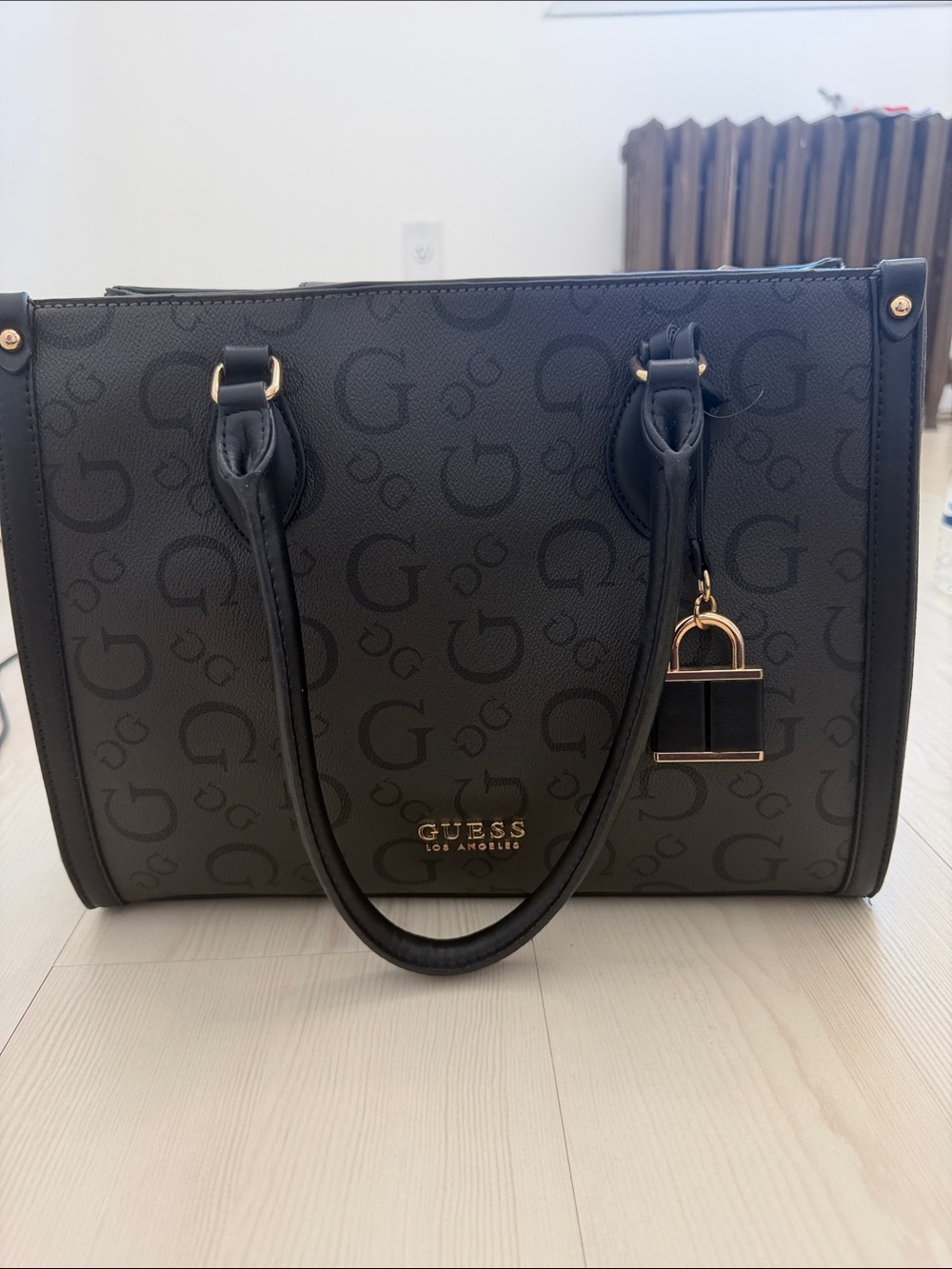Guess Oak Park Carryall coal NWT